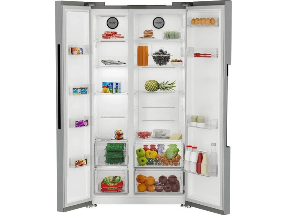 Холодильник Hotpoint HFTS 640 X No Frost нержавеющая сталь/серебристый