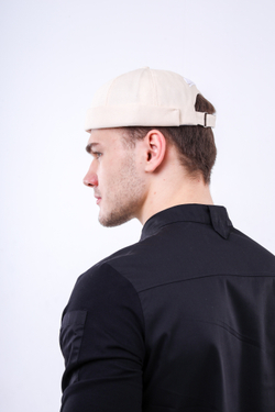 Докер beige кепка без козырька