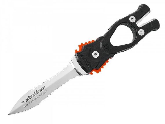 Нож Sargan Сталкер-стропорез ZR1 зеркальная полировка