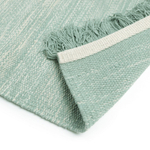 Стираемый коврик Nattiot Kirthy Bleu (100 Х 150 см), хлопок, зелено-голубой