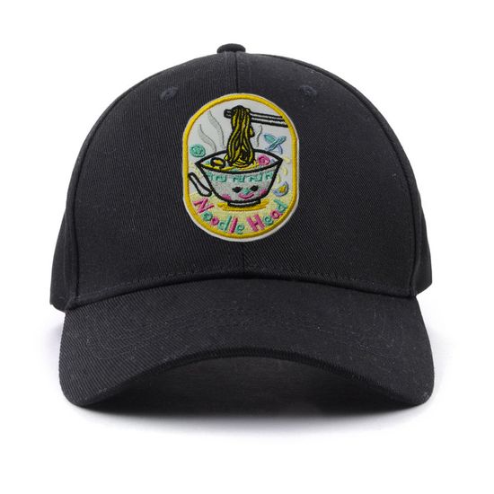 Нашивка термоаппликация на одежду и на рюкзак. Noodle Head, Лапша