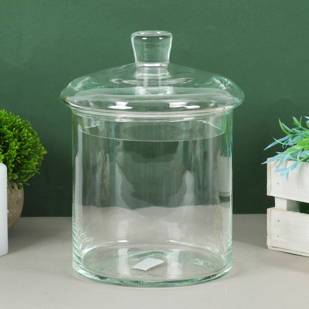 Ваза Трубка 146 Падерборн с крышкойd-14см, h-15см (с крышкой h-20см) V-2,5л