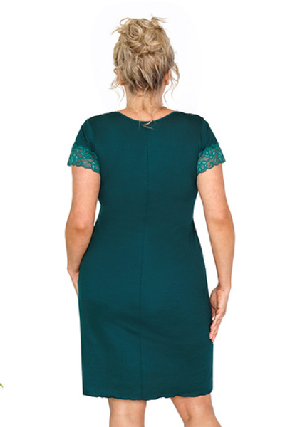 Mariza plus nightdress Green Donna