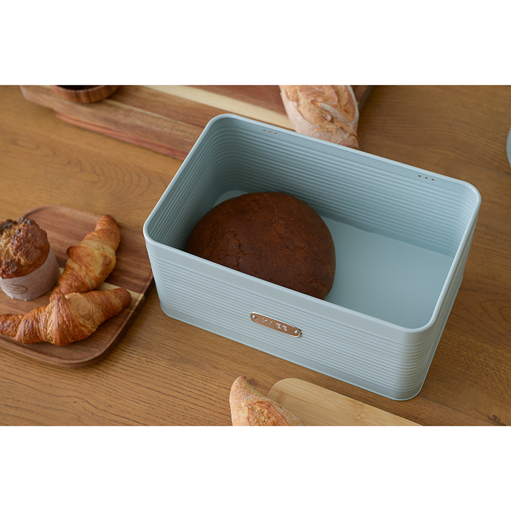 Хлебница 33х21х16см Smart Solutions Irmel голубая