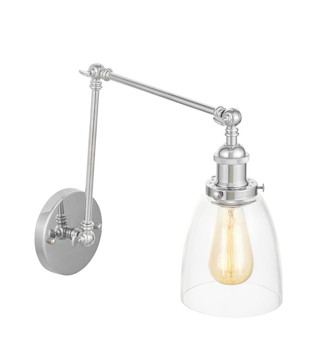 Бра Lumina Deco Fabi LDW 6800-2 CHR+PR