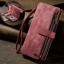 Многофункциональный чехол-кошелек CaseMe 3 in 1 Matte Wallet для Samsung Galaxy S25 Ultra