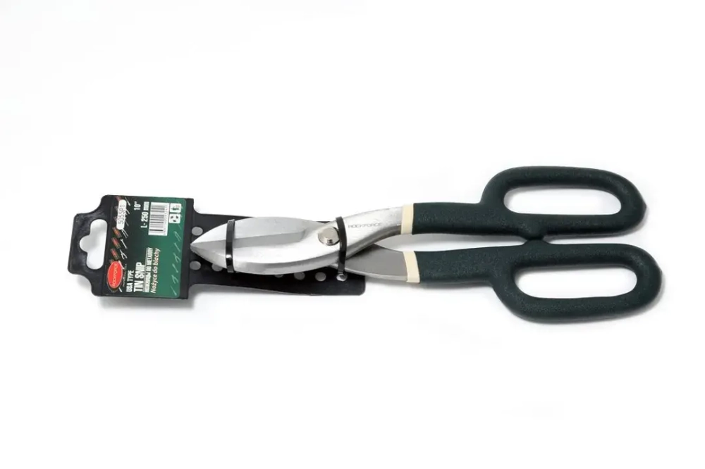Ножницы по металлу 10''-250мм, на пластиковом держателе RockForce##Rock FORCE RF-5055P1