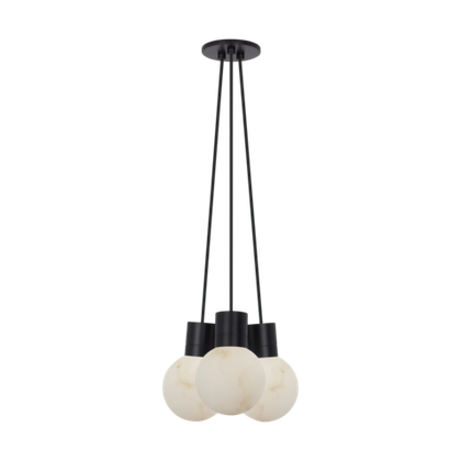 Люстра Visual Comfort Mina Alabaster 3-Light Small Chandelier