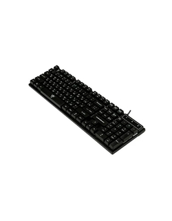 Клавиатура KG-23U BLACK Nakatomi Gaming - игровая с RGB-подсветкой, USB, черная