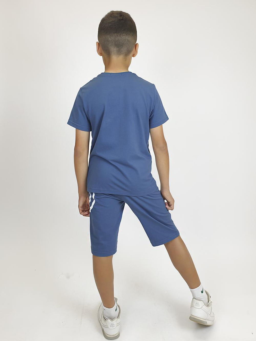 01-123-5 Комплект фуфайка+шорты для мальчика Luneva