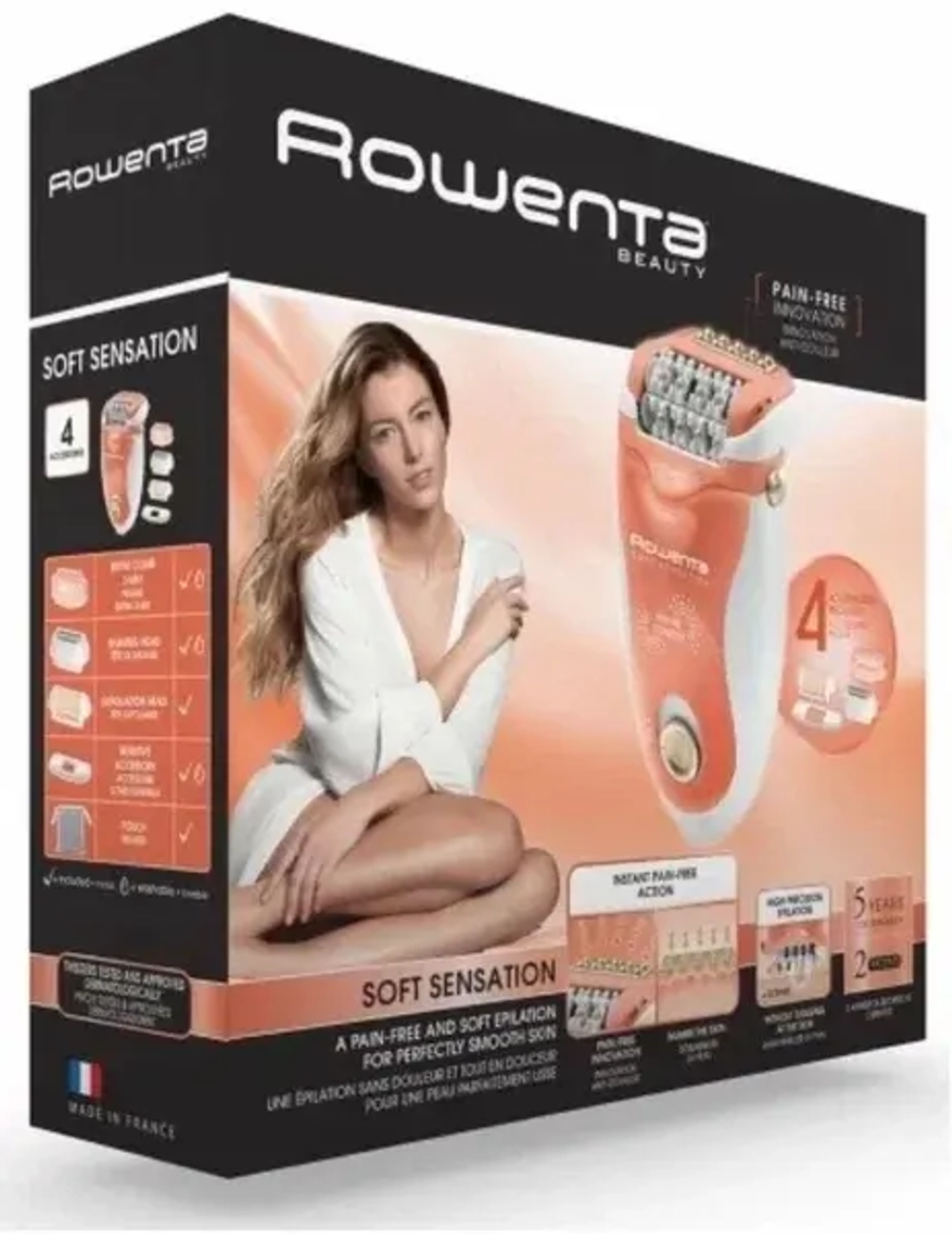 Эпилятор Rowenta Soft Sensation EP5720F(0/1) (q)