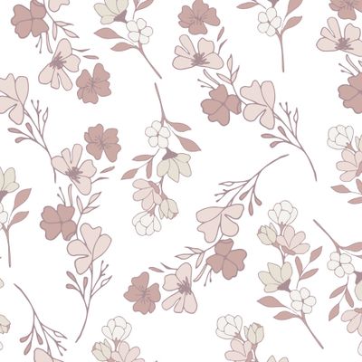 нежные сиреневые цветы