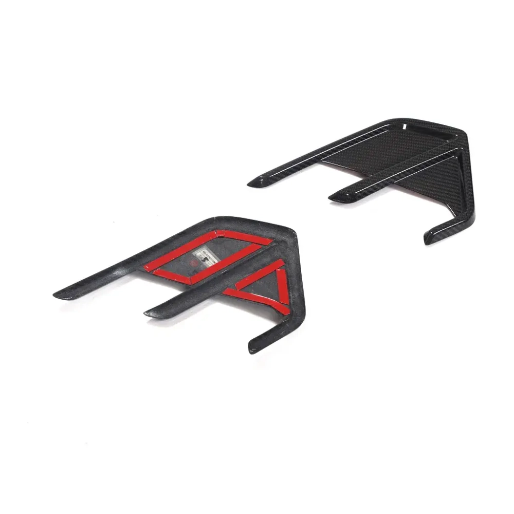 Карбоновые плавники заднего бампера для Audi RS7 4K 2019+ Ауди