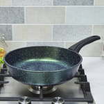 Сковорода 24см Сияние Green с несъемной ручкой, с2451Gr