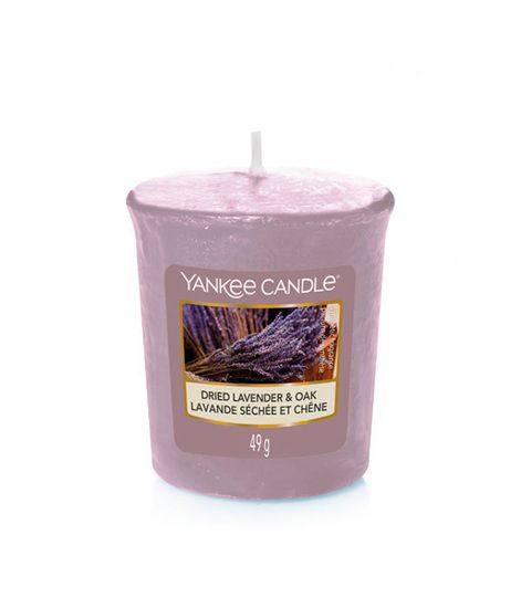 Ароматическая свеча Кора дуба и лаванда, Yankee Candle