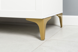 Монтесито Тумба под ТВ 16.67 Белый шагрень