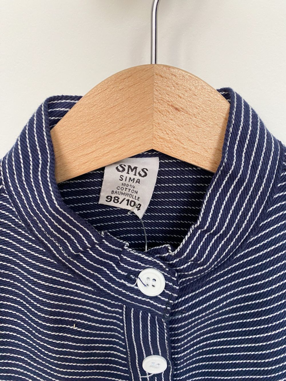 Новая хлопковая рубашка SMS Sima, 104