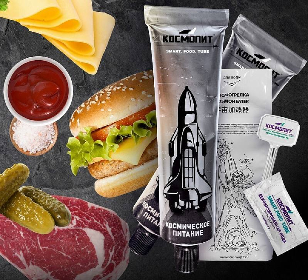 Космопит Техасский бургер, дой-пак 100, 165 г