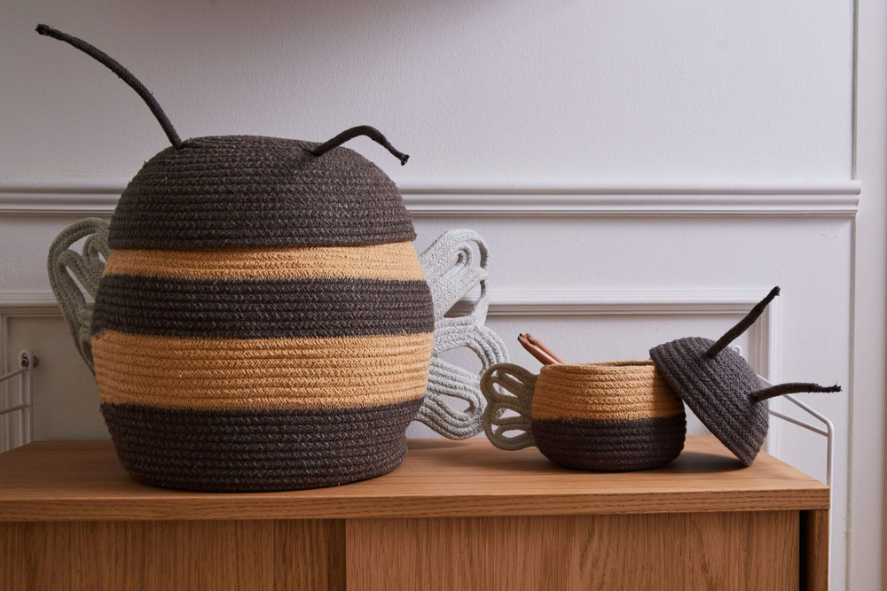 Корзина Lorena Canals Basket Mama Bee (32 x Ø30 см)