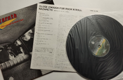 Винтажная виниловая пластинка LP Nazareth Close Enough For Rock N Roll (Japan 1976) (No Obi)