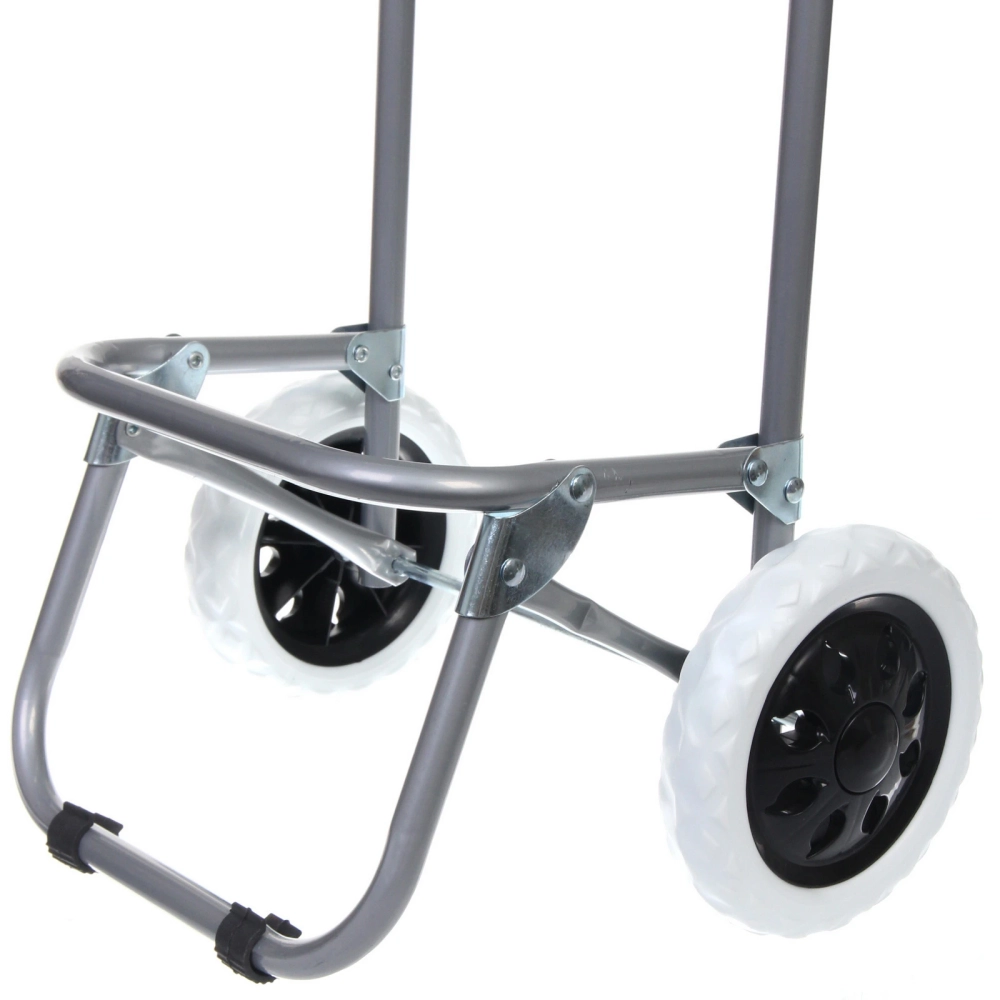 Тележка хозяйственная с сумкой (92*27*33см, колеса 16см,грузоподъемность до 30 кг.) грибы DC308