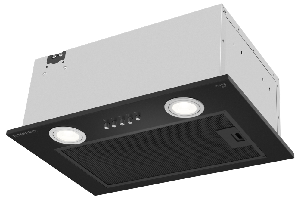 Полновстраиваемая вытяжка Meferi INBOX45BK LIGHT фото 