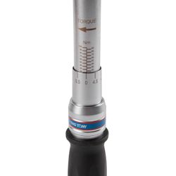 KING TONY (345201D11MR) Динамометрический ключ серии "FIT", 14х18 мм с набором рожковых насадок 13-30 мм, 20-100 Нм, кейс