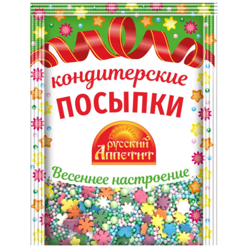 Кондитерские посыпки &quot;Весеннее настроение&quot; 30гр