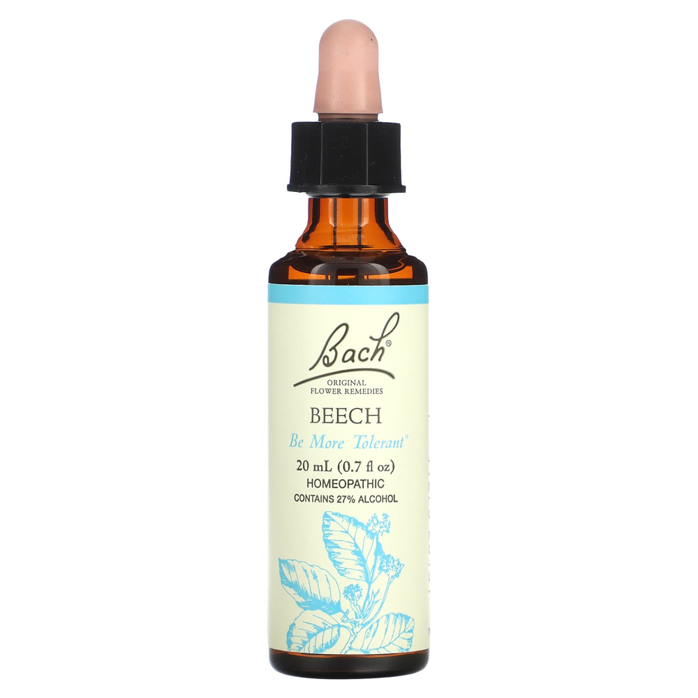 Bach, Original Flower Remedies, бук, 20 мл (0,7 жидк. унц.)