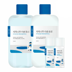 Round Lab For Men Birch Juice Moisturizing Toner & Lotion Set мужской набор для чувствительной кожи