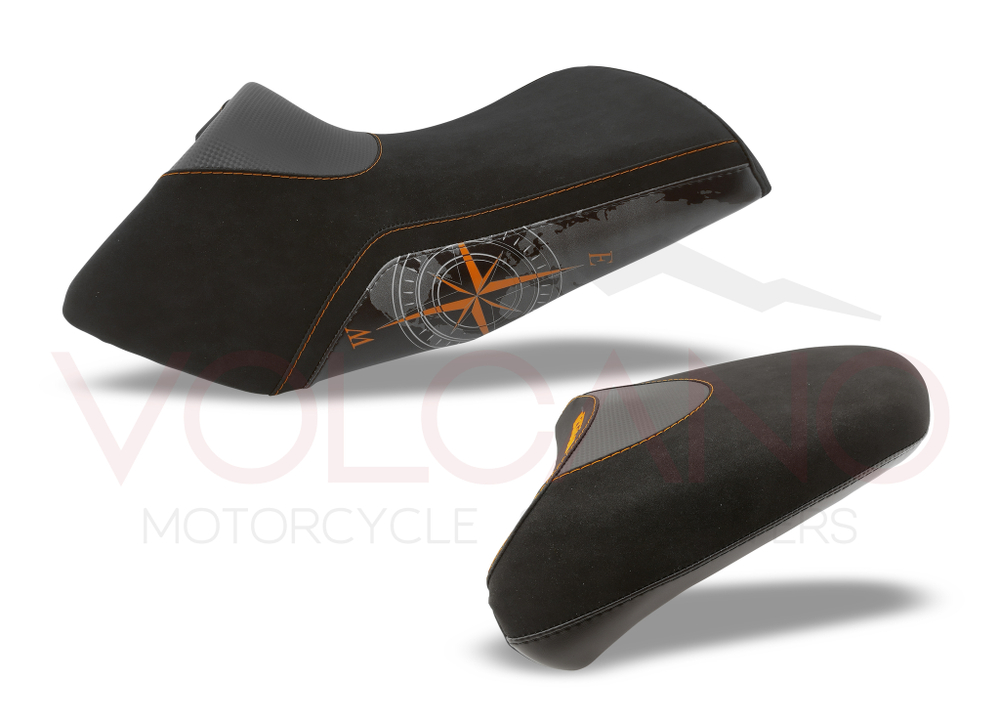 KTM 1290 Super Adventure 2015-2016 Volcano комплект чехлов для сидений Противоскользящий