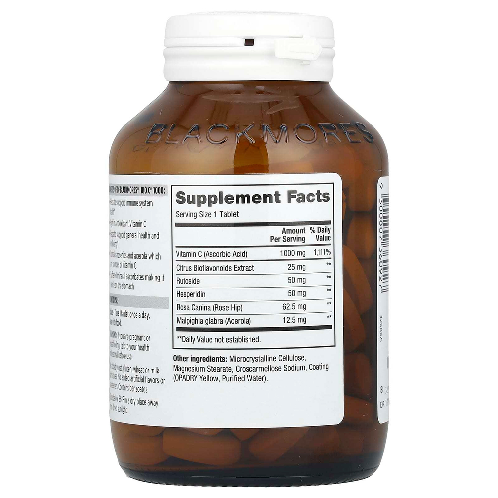 Blackmores, Bio C® 1000, 150 таблеток