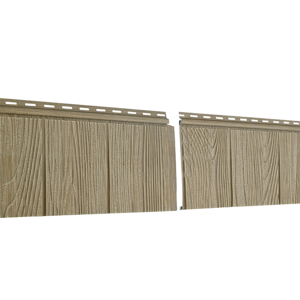 Панель фасадная Ю-Пласт Хокла S-Lock Щепа Натуральный орех 2000х206 мм