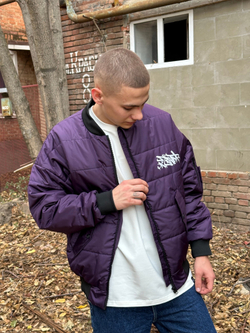 Бомбер  ZRD Tag Фиолетовый