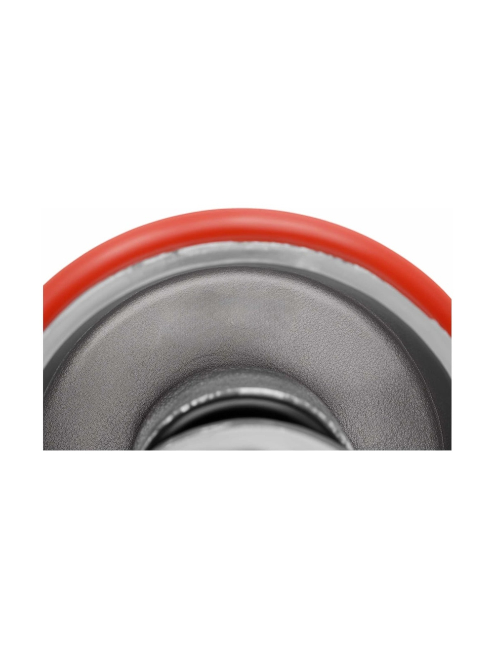 Колесо промышленное неповоротное с подшипником 100мм ПУ/чугун Gigant G-04-09-35