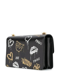 CLASSIC LOVE BAG ICON STREET ART - black