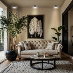 OL17 GX53 BK Подсветка ЭРА Накладные, под GX53 | Накладные светильники