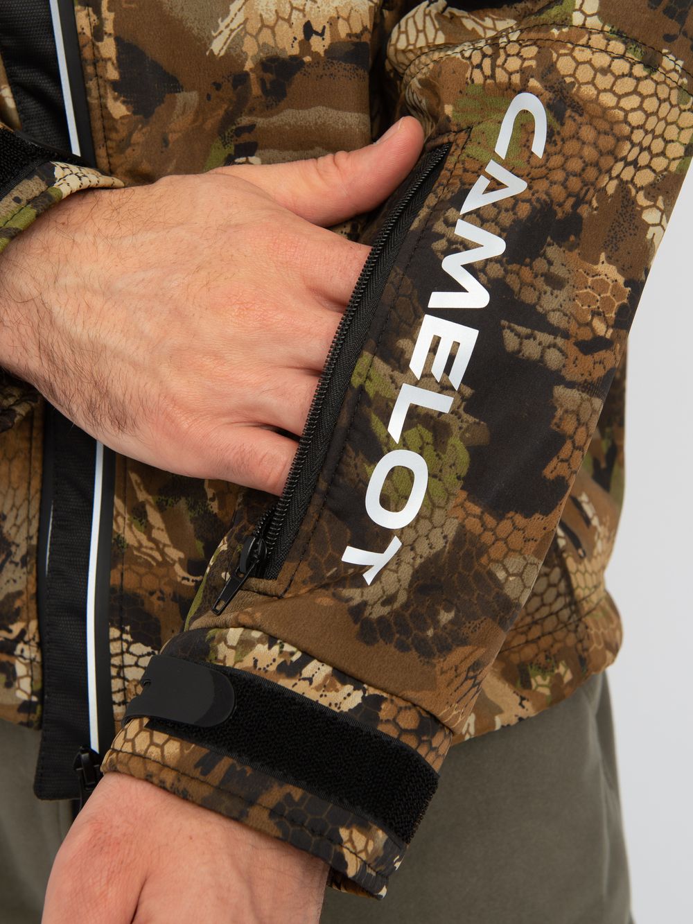 Куртка демисезонная Камелот ткань Softshell цвет Питон