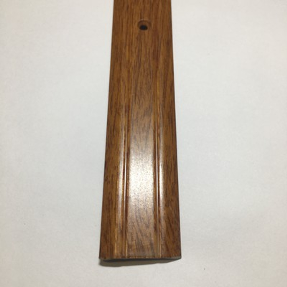 Порог-стык 25мм "Вега-Н" 1,8м Дуб темный декор алюм.