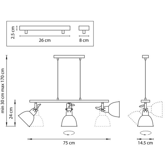 Подвесной светильник Lightstar Acrobata 761134