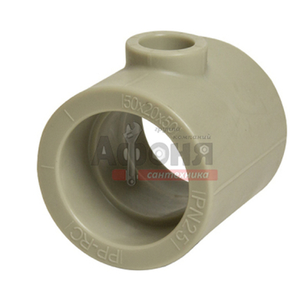 Тройник переходной 50х20х50 VRT® СЕРЫЙ (Россия)