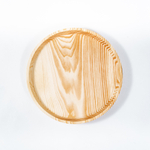 Деревянный сервировочный поднос Art of Siberia блюдо для подачи 230 мм. WS11