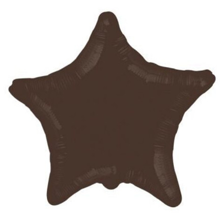 К 18" Звезда Шоколадная