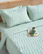 Комплект стеганного покрывала и 2 наволочек Kaj Coral Hermodr 130220283 Иран