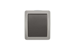 Проходной выключатель KRANZ INDUSTRIAL, IP54, о/у, серый KR-78-0610