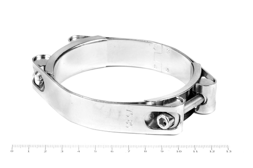 Хомут силовой двухболтовый 75-85/20