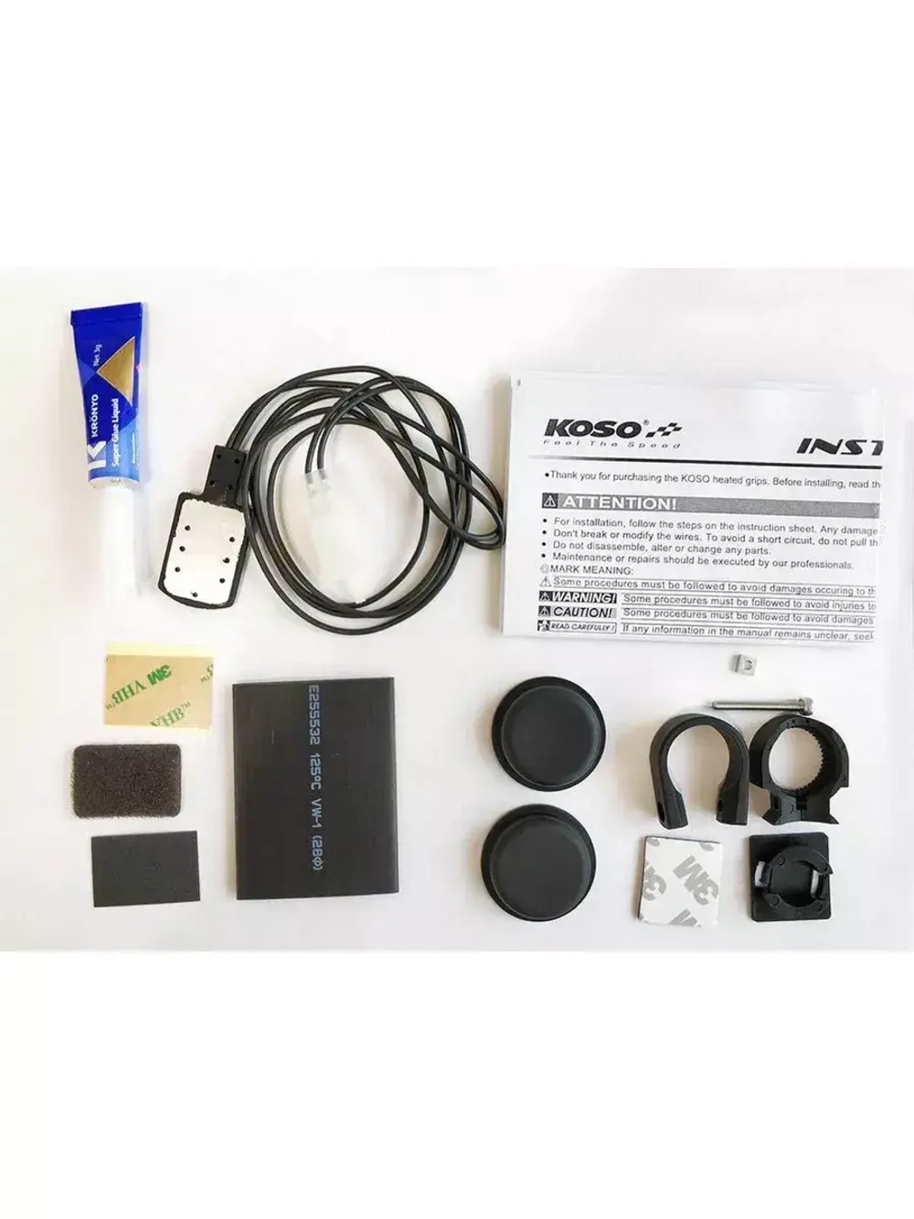 Ручки с подогревом KOSO AM10712H