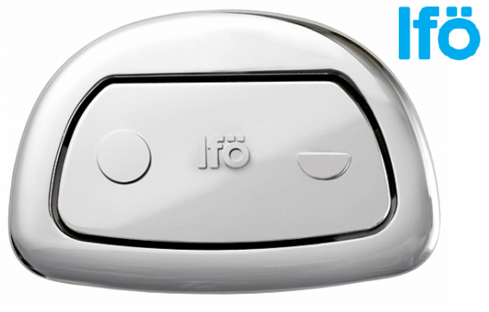 Z98303 Кнопка слива для унитаза Ifo Sign с функцией Fresh WC Хром