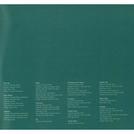 Ludovico Einaudi – The Summer Portraits Coloured LP