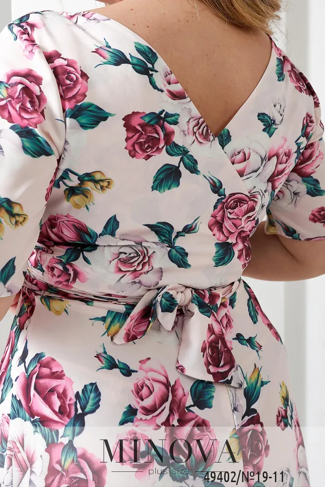 Платье 19-11-пудра Minova
